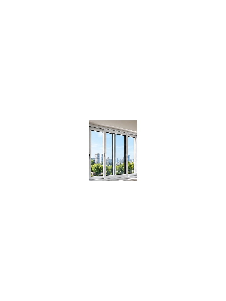 RIVAH UPVC 3 Track Sliding Window product visual